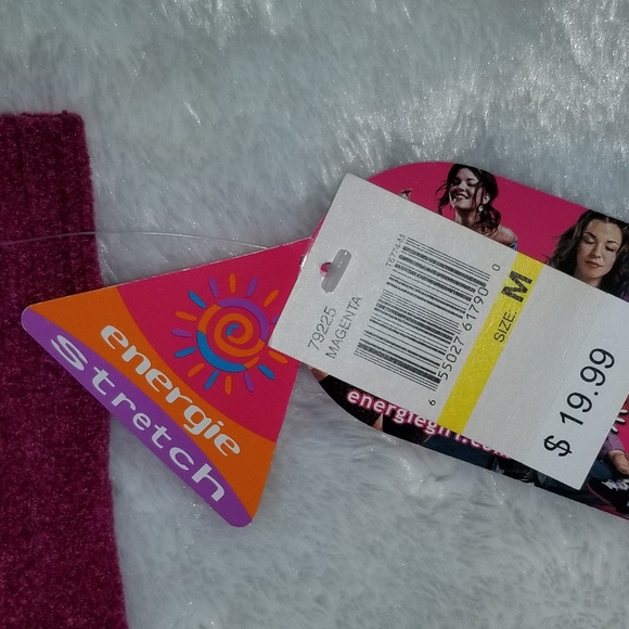 Energie NWT Chenille V-Neck Sweater Size M Juniors - Picture 8 of 8